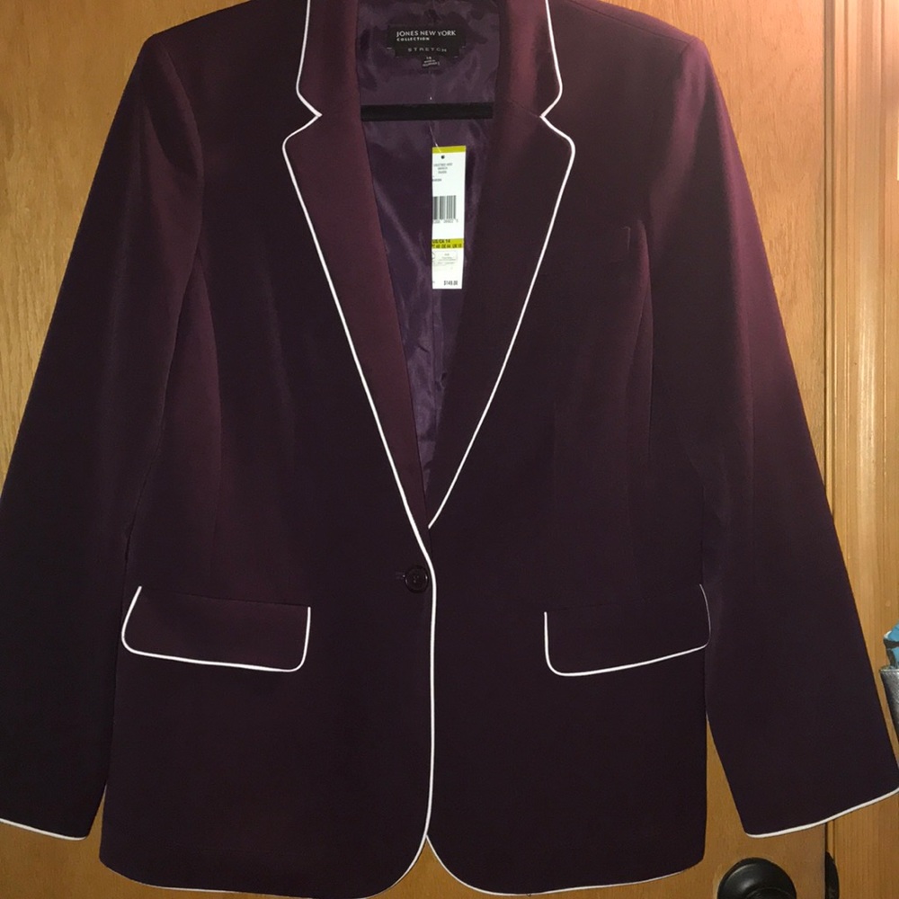 NWT JONES New York Collection Stretch Blazer